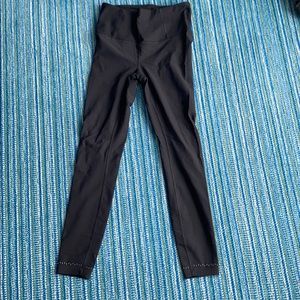 Lululemon Black Textured Leggings